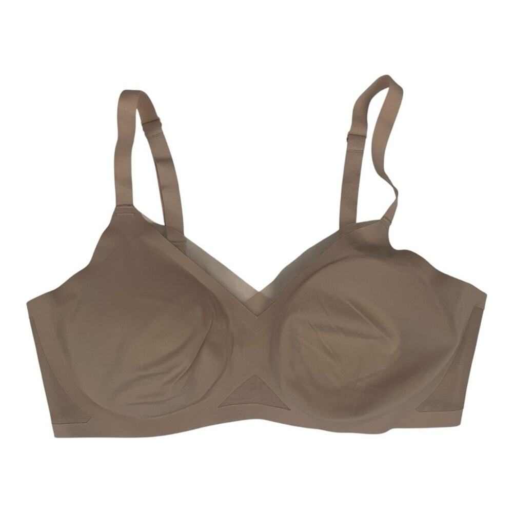 Honeylove size medium lightly lined Seamless Comfort Bra in Tan